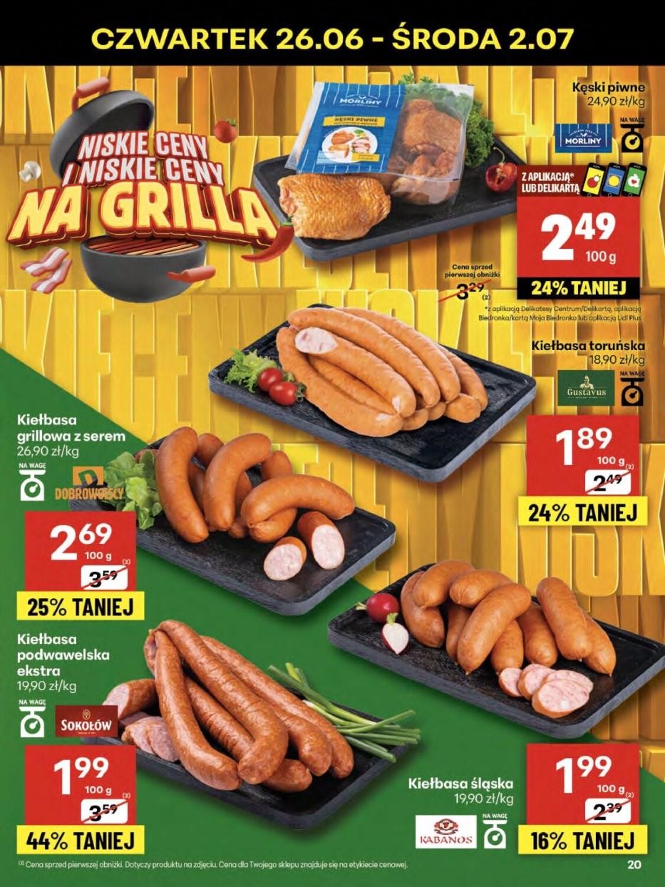 Gazetka promocyjna Delikatesy Centrum str. 20