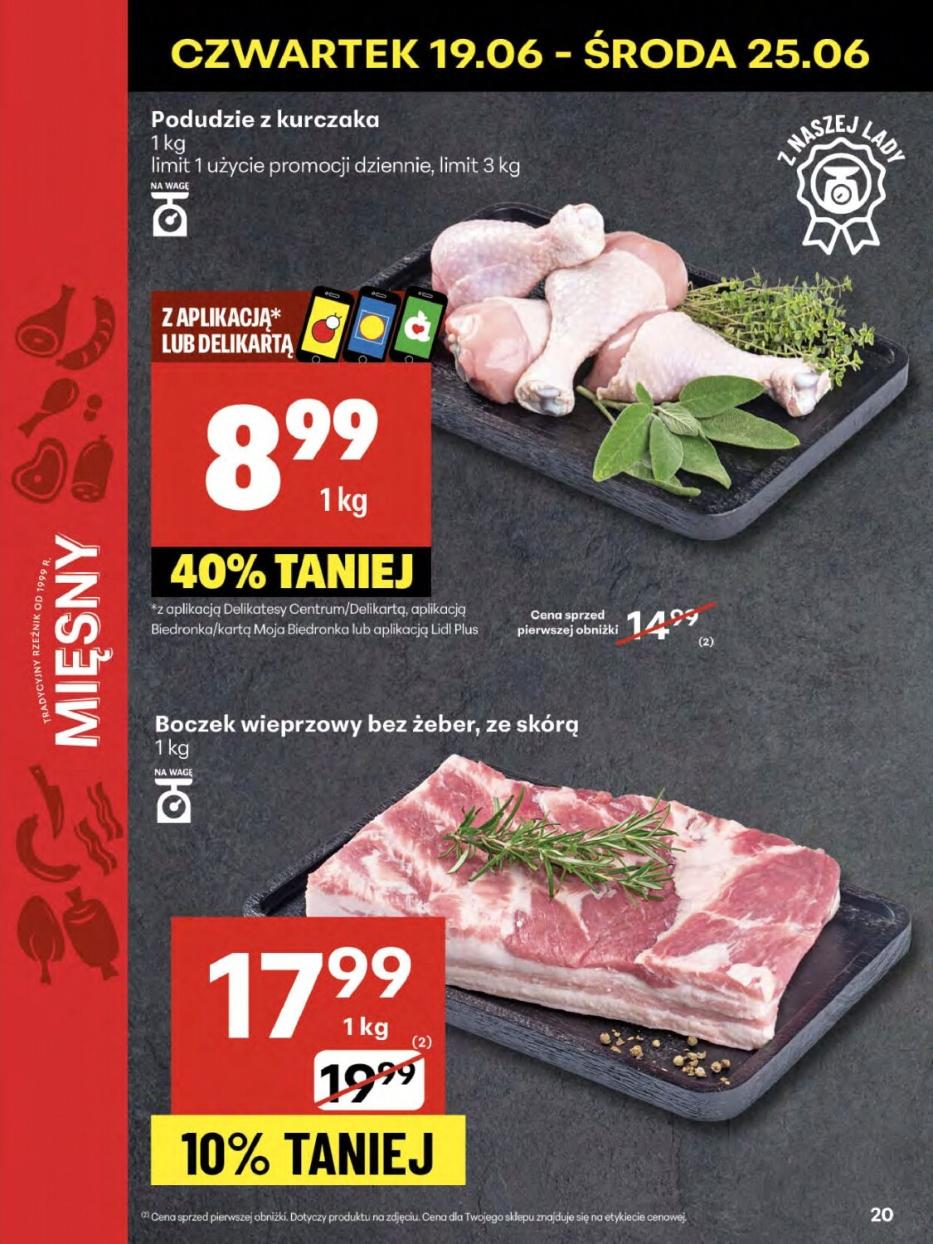 Gazetka promocyjna Delikatesy Centrum str. 20