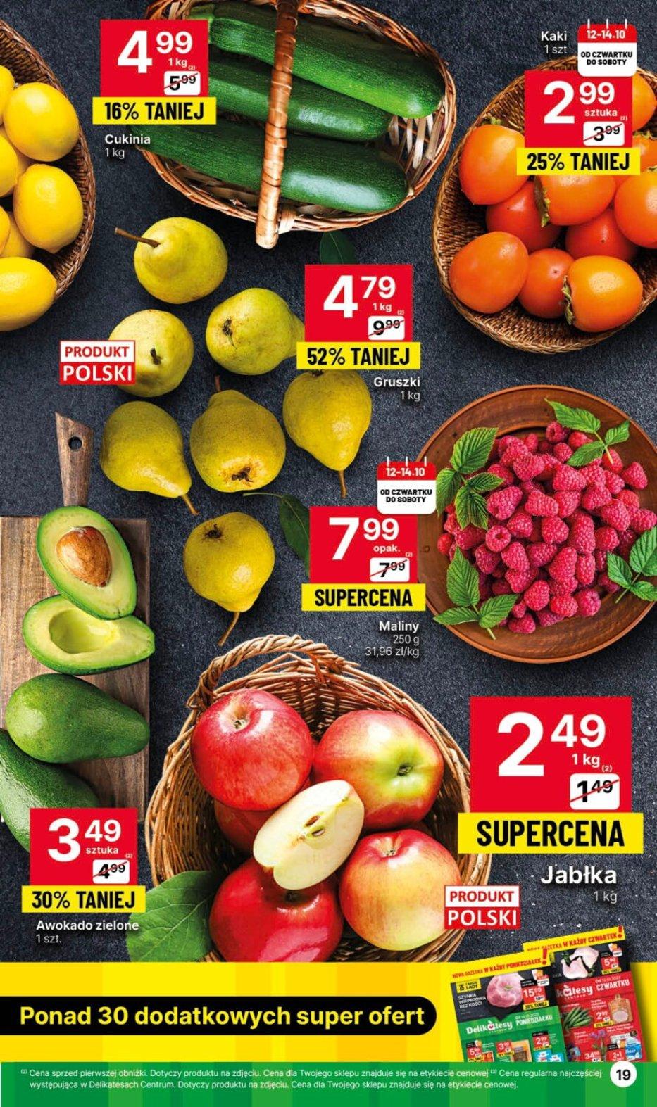 Gazetka promocyjna Delikatesy Centrum str. 19