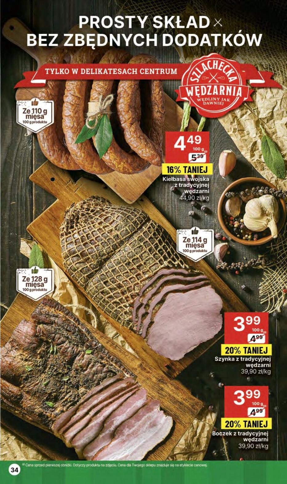 Gazetka promocyjna Delikatesy Centrum str. 34