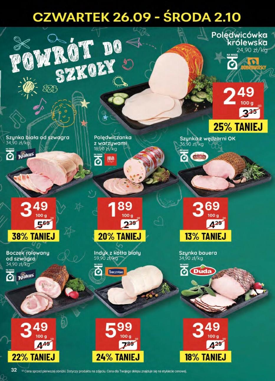 Gazetka promocyjna Delikatesy Centrum str. 32