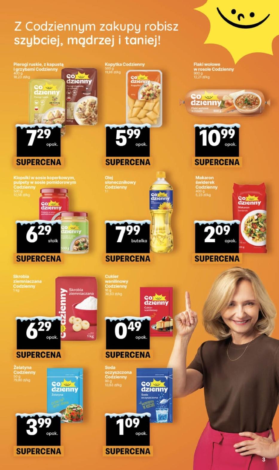 Gazetka promocyjna Delikatesy Centrum str. 3