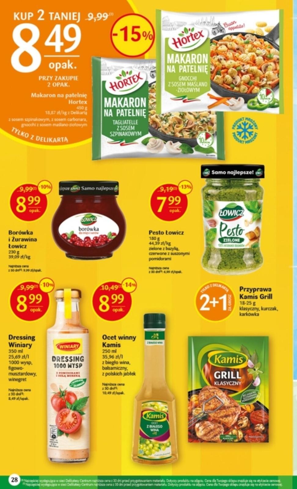 Gazetka promocyjna Delikatesy Centrum str. 28