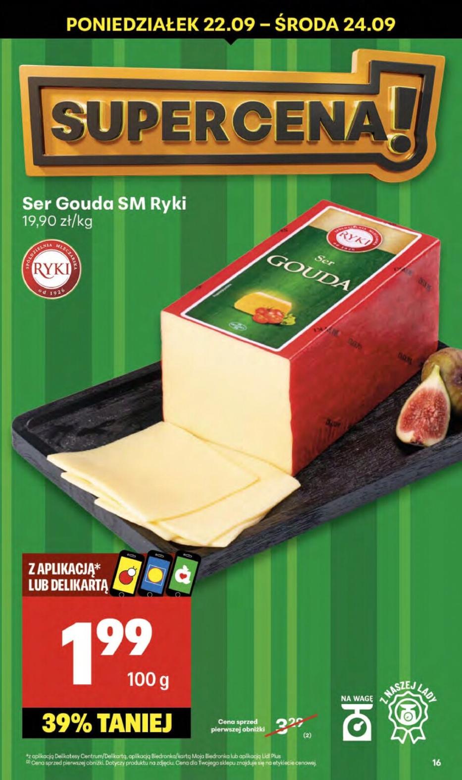 Gazetka promocyjna Delikatesy Centrum str. 16