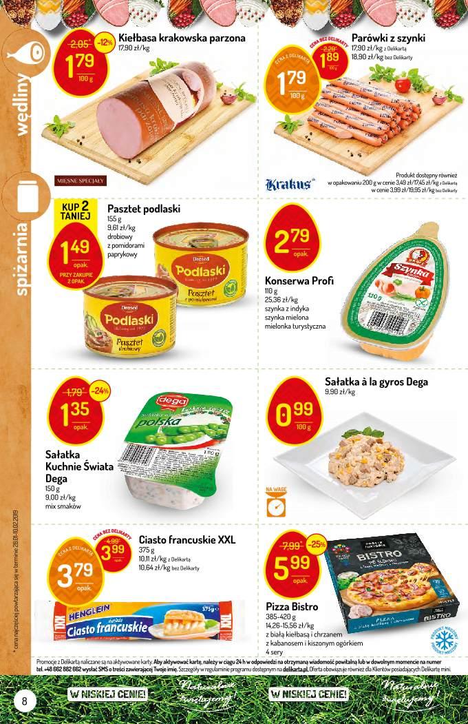Gazetka promocyjna Delikatesy Centrum str. 8