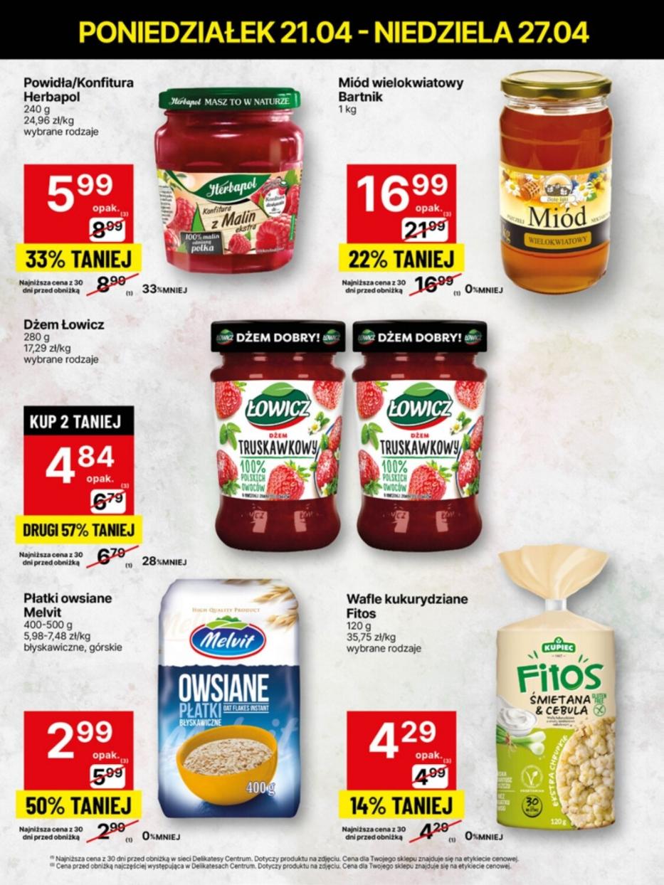 Gazetka promocyjna Delikatesy Centrum str. 27