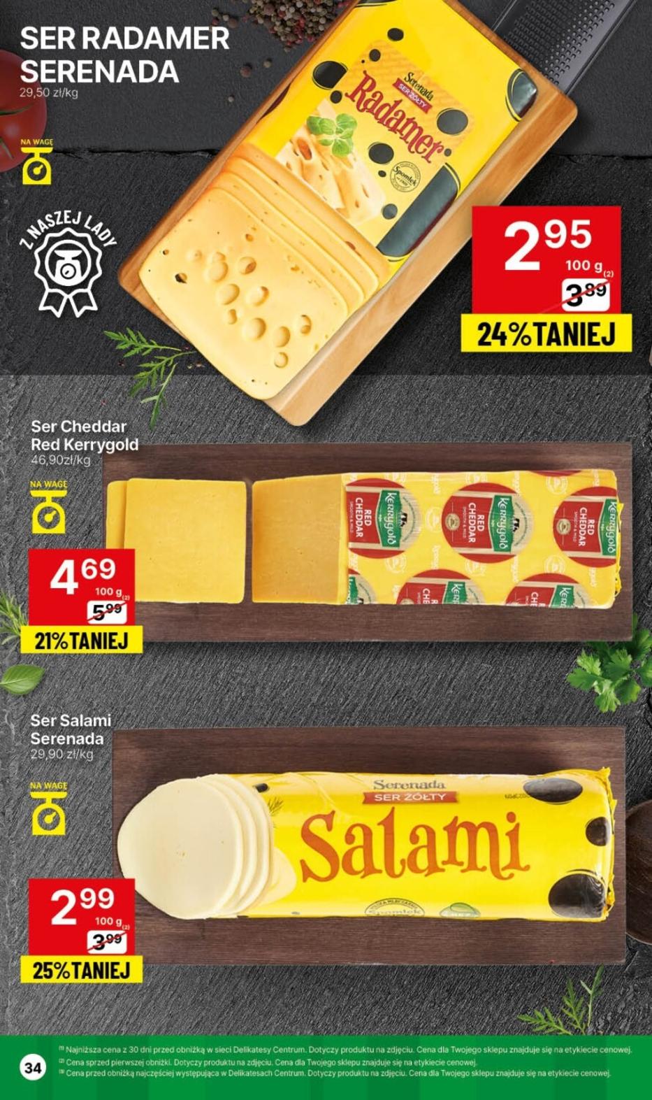 Gazetka promocyjna Delikatesy Centrum str. 34