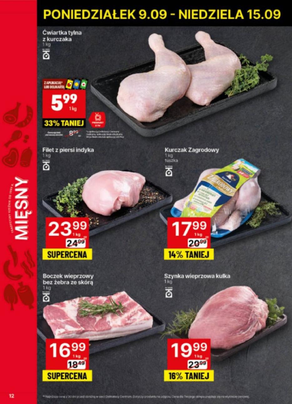 Gazetka promocyjna Delikatesy Centrum str. 12