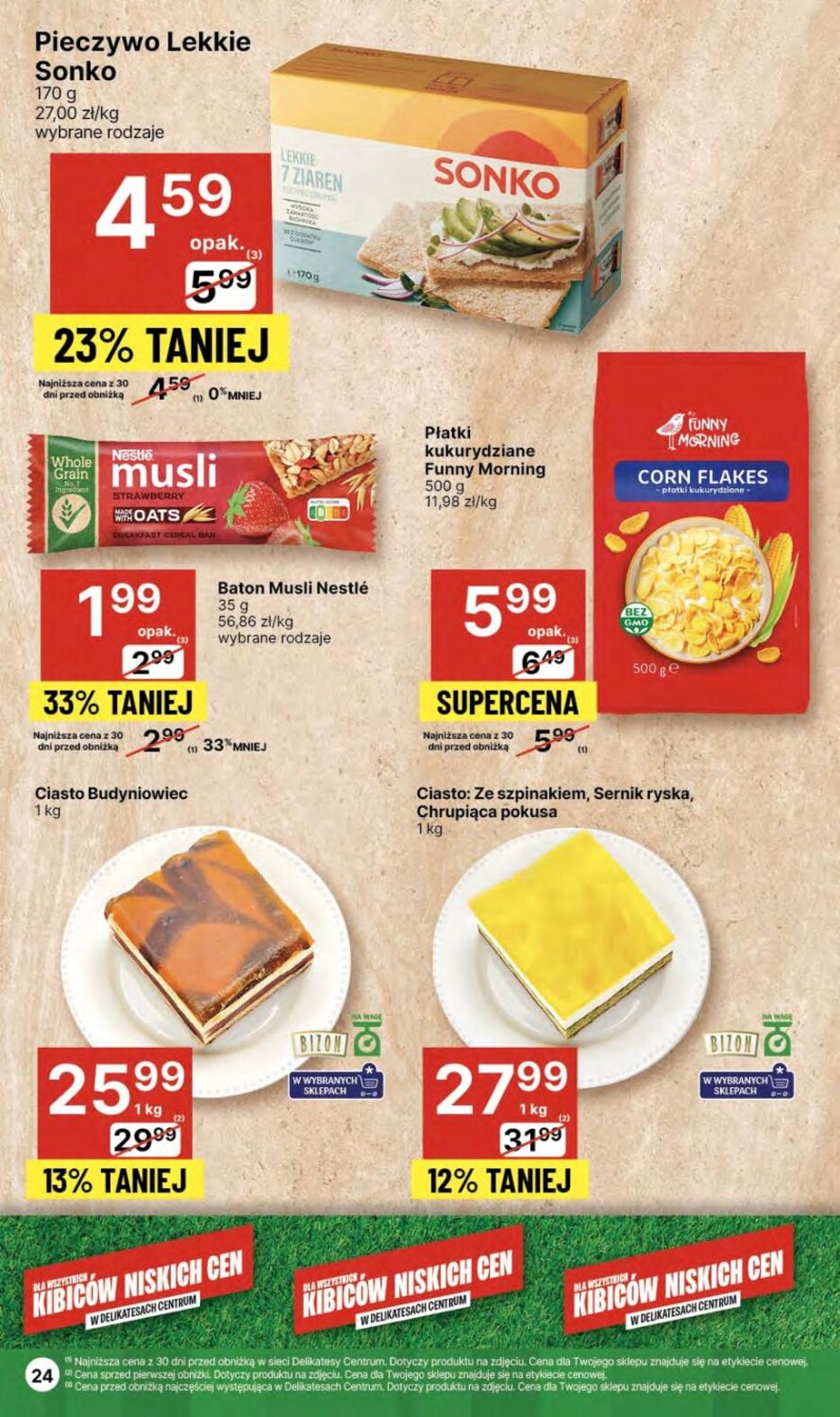 Gazetka promocyjna Delikatesy Centrum str. 24
