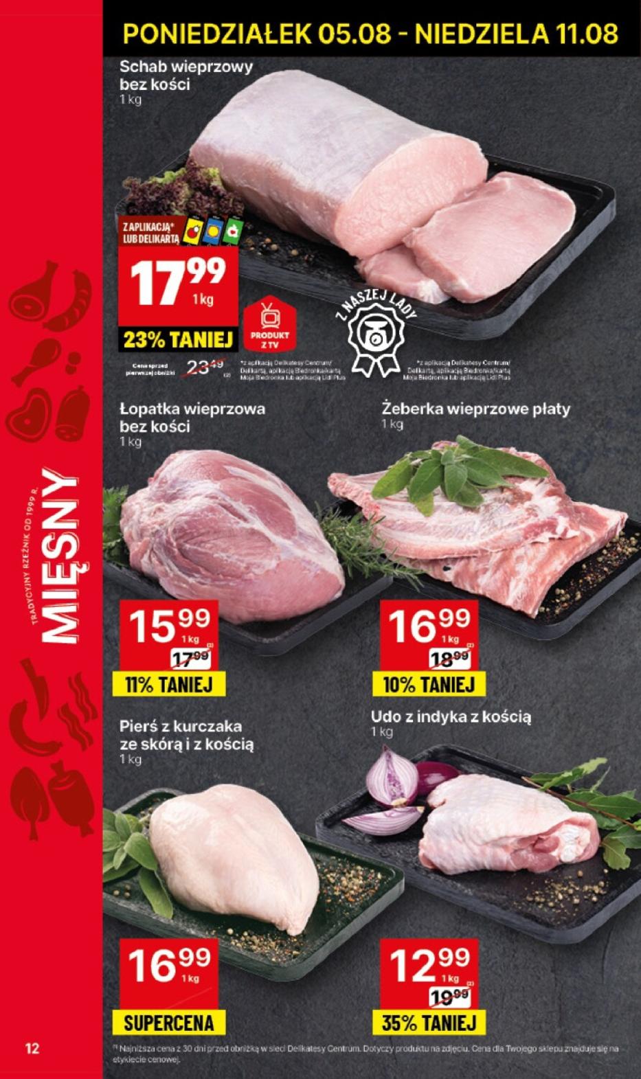 Gazetka promocyjna Delikatesy Centrum str. 12