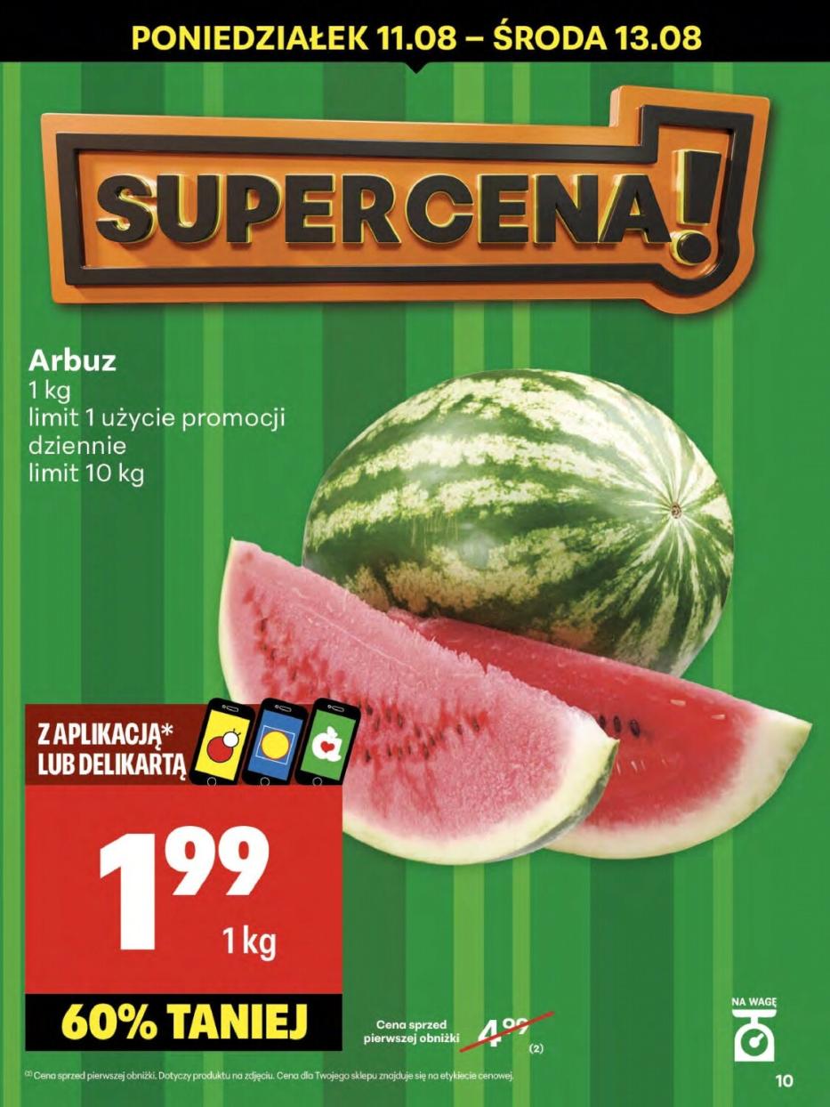 Gazetka promocyjna Delikatesy Centrum str. 10