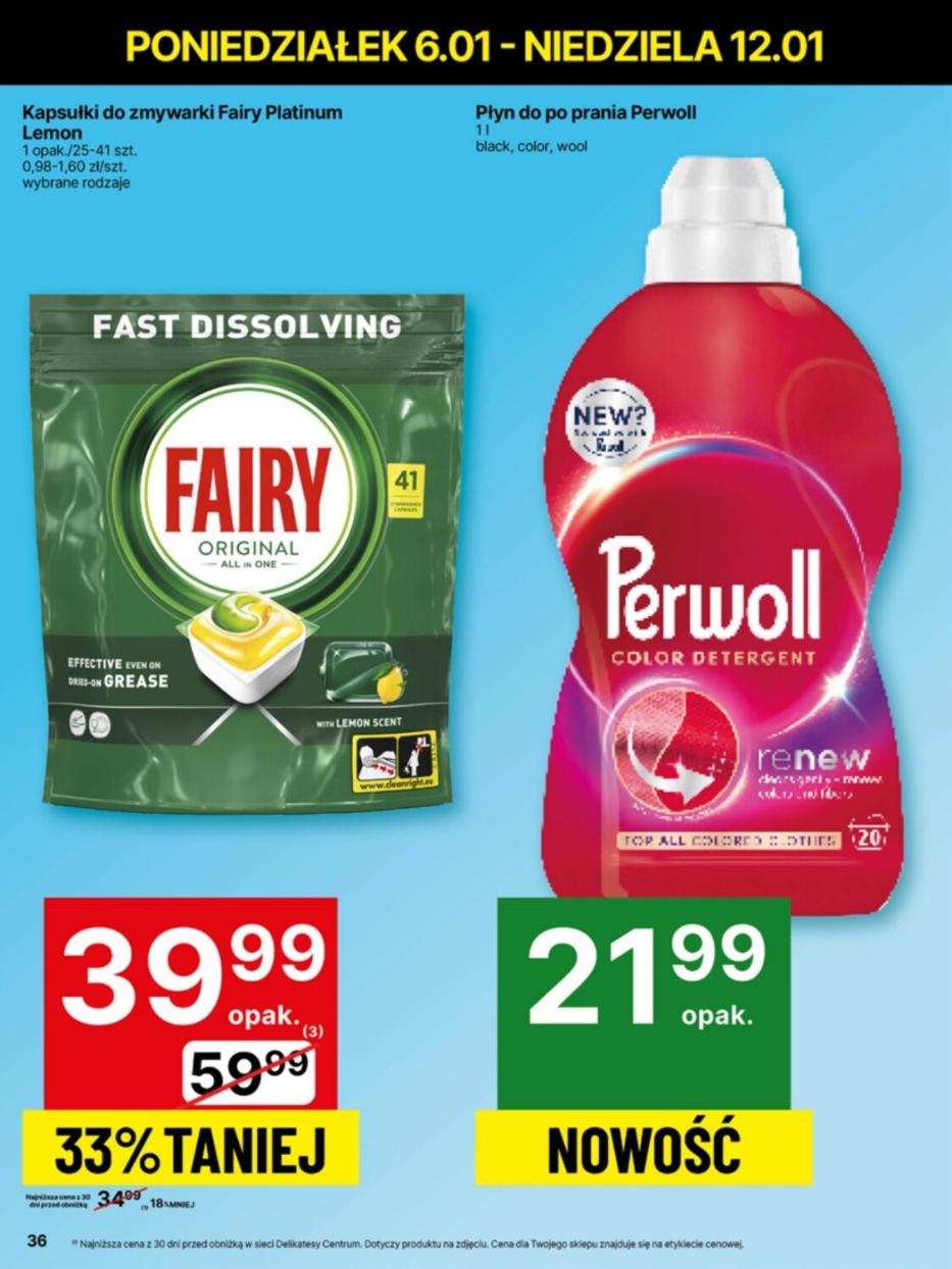 Gazetka promocyjna Delikatesy Centrum str. 36