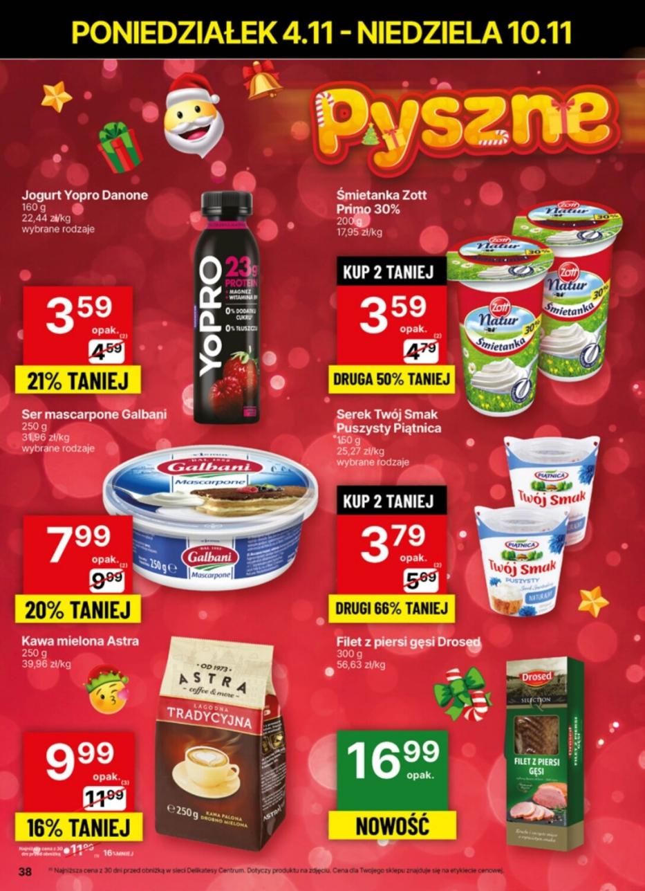 Gazetka promocyjna Delikatesy Centrum str. 38