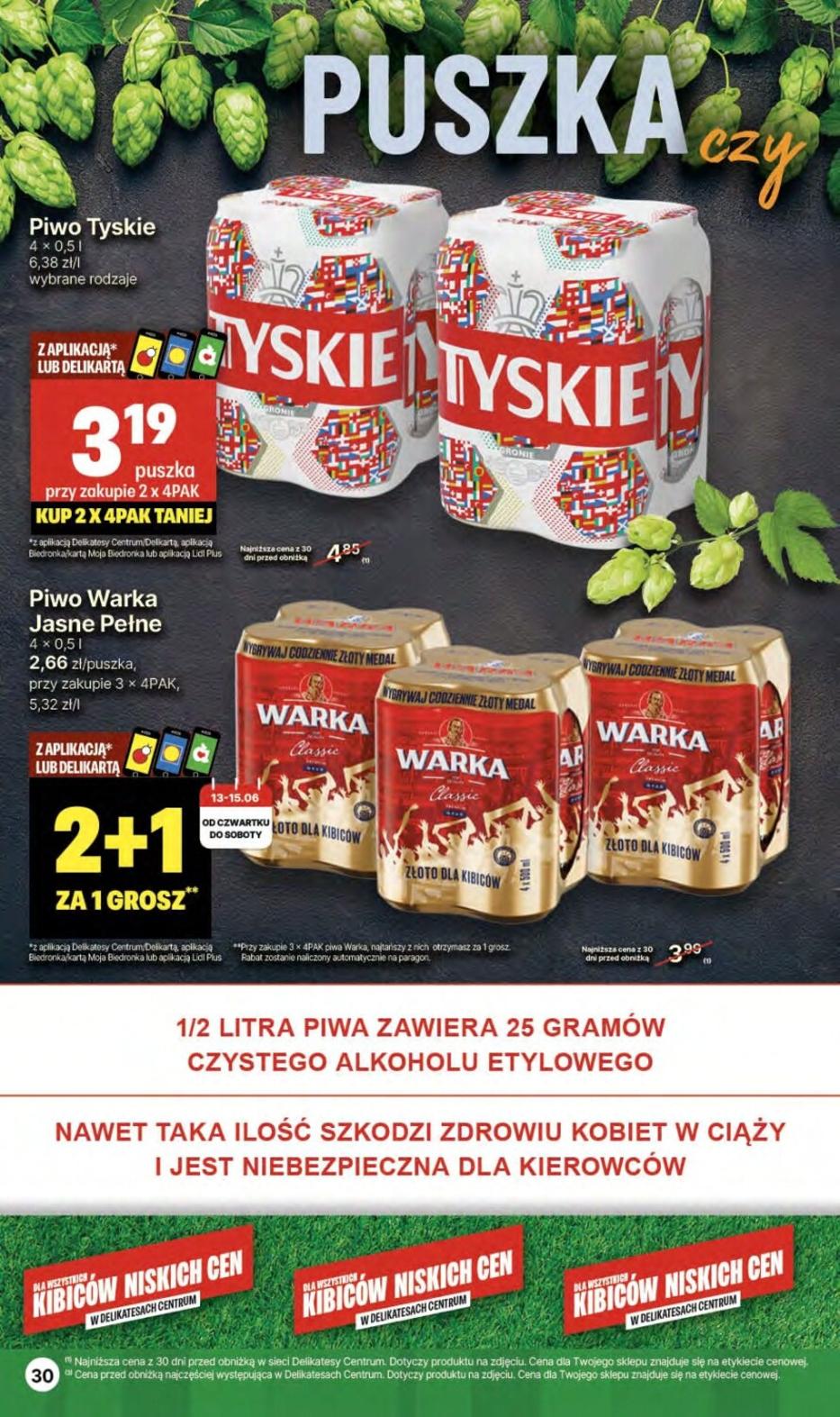 Gazetka promocyjna Delikatesy Centrum str. 30