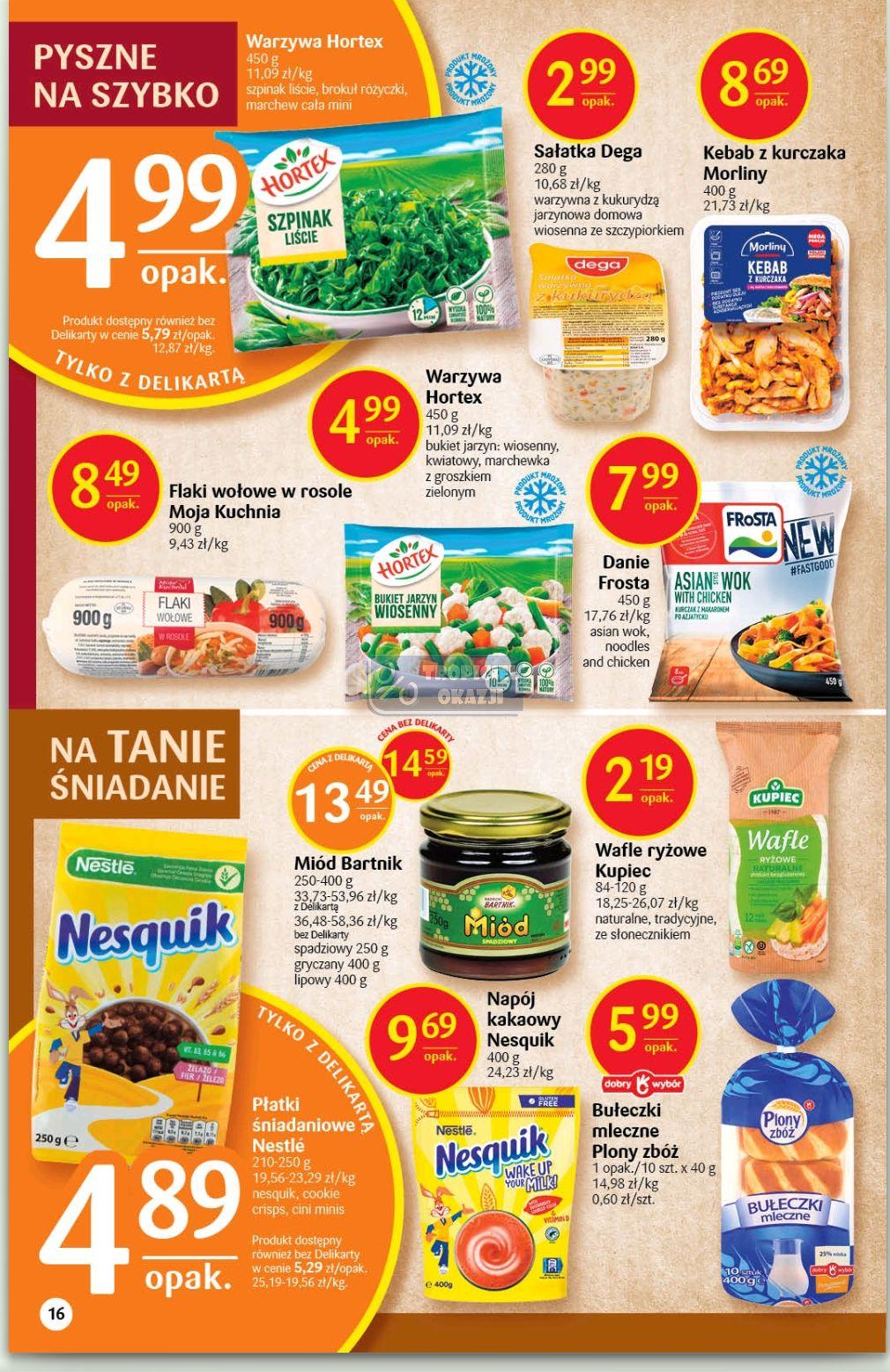 Gazetka promocyjna Delikatesy Centrum str. 16