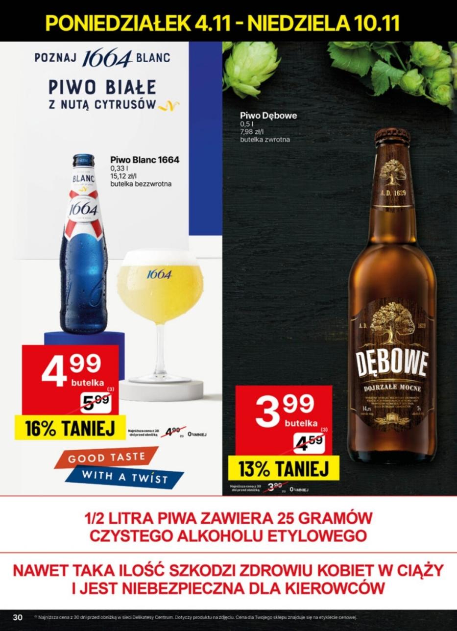 Gazetka promocyjna Delikatesy Centrum str. 30