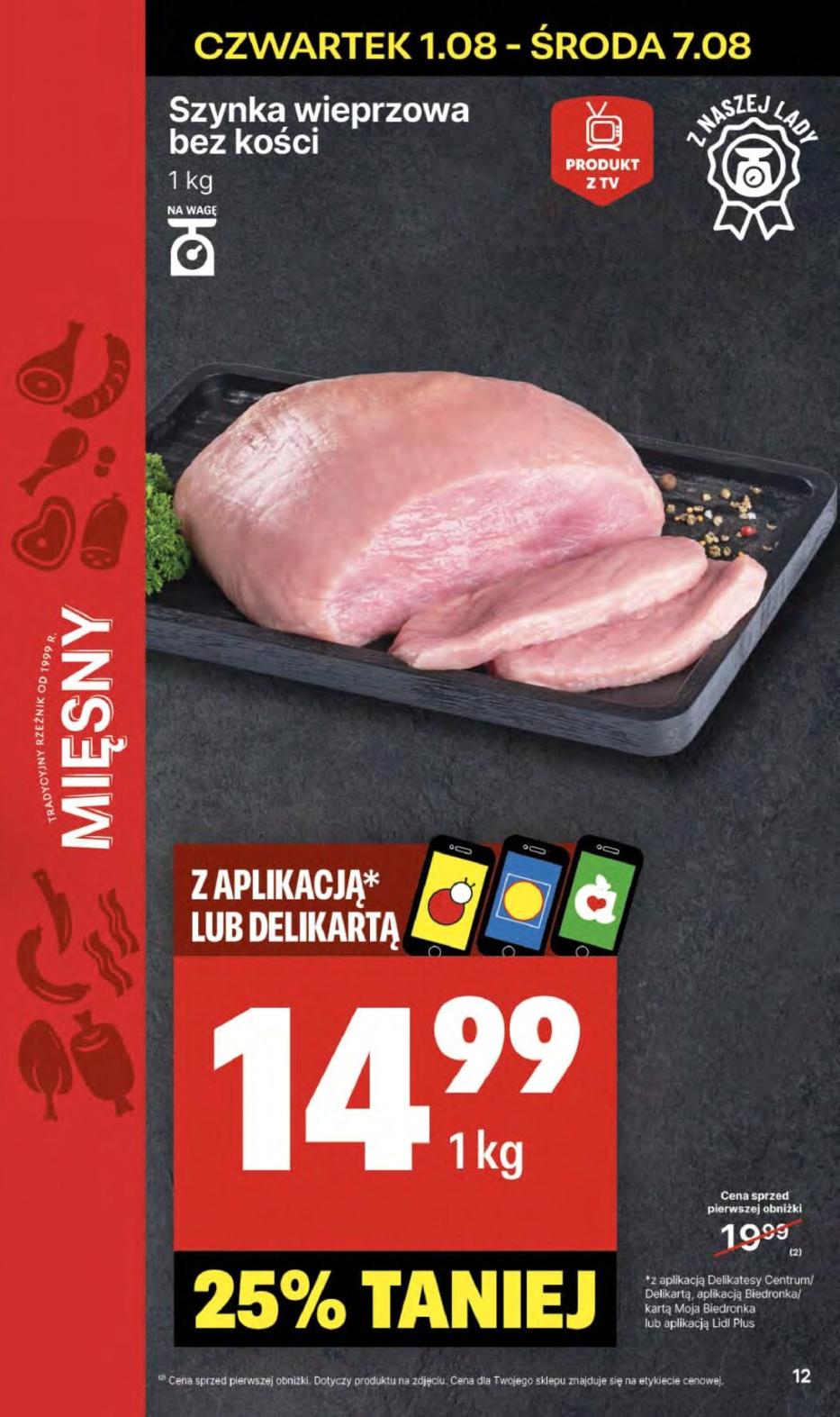 Gazetka promocyjna Delikatesy Centrum str. 12