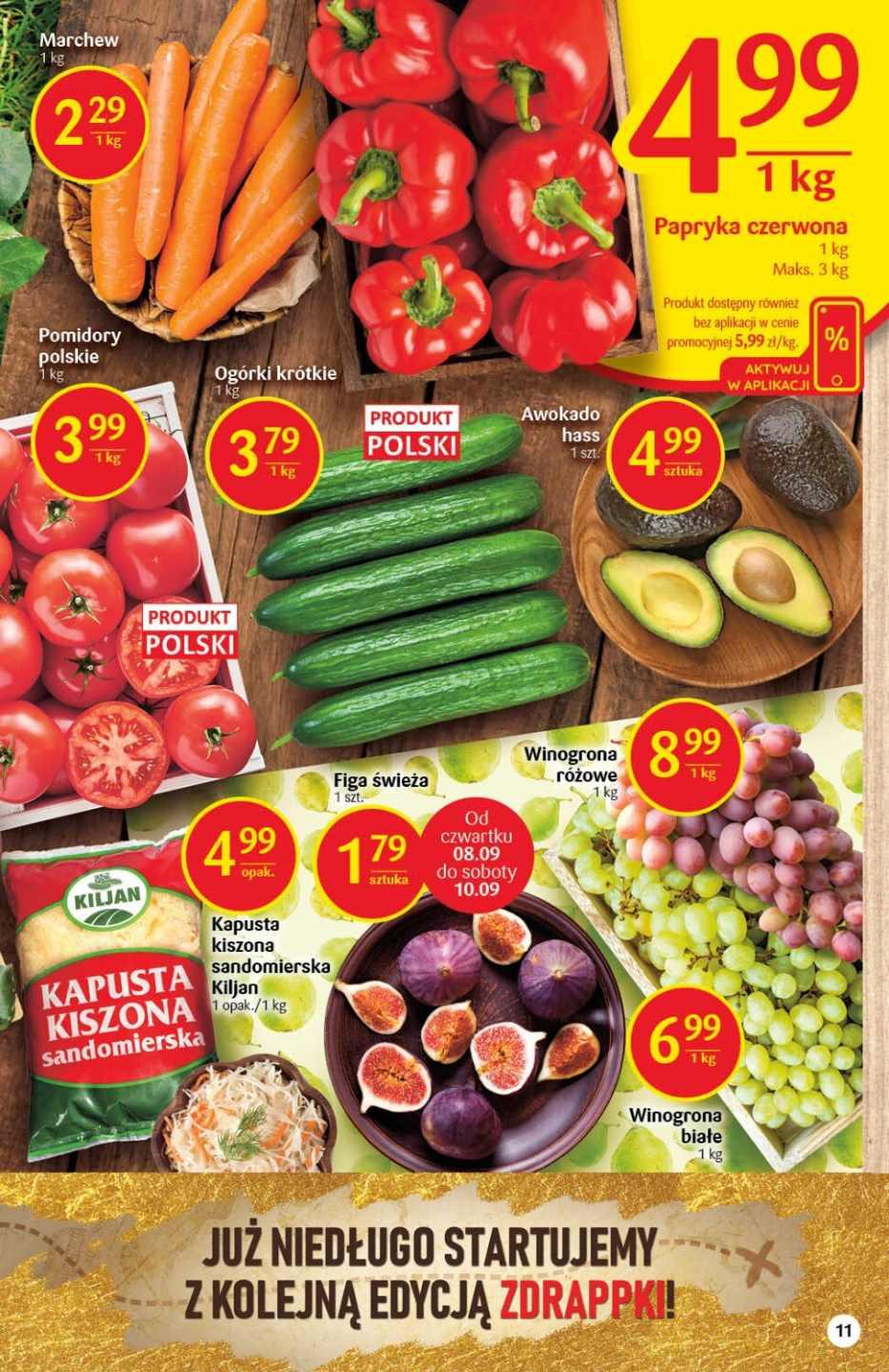 Gazetka promocyjna Delikatesy Centrum str. 11