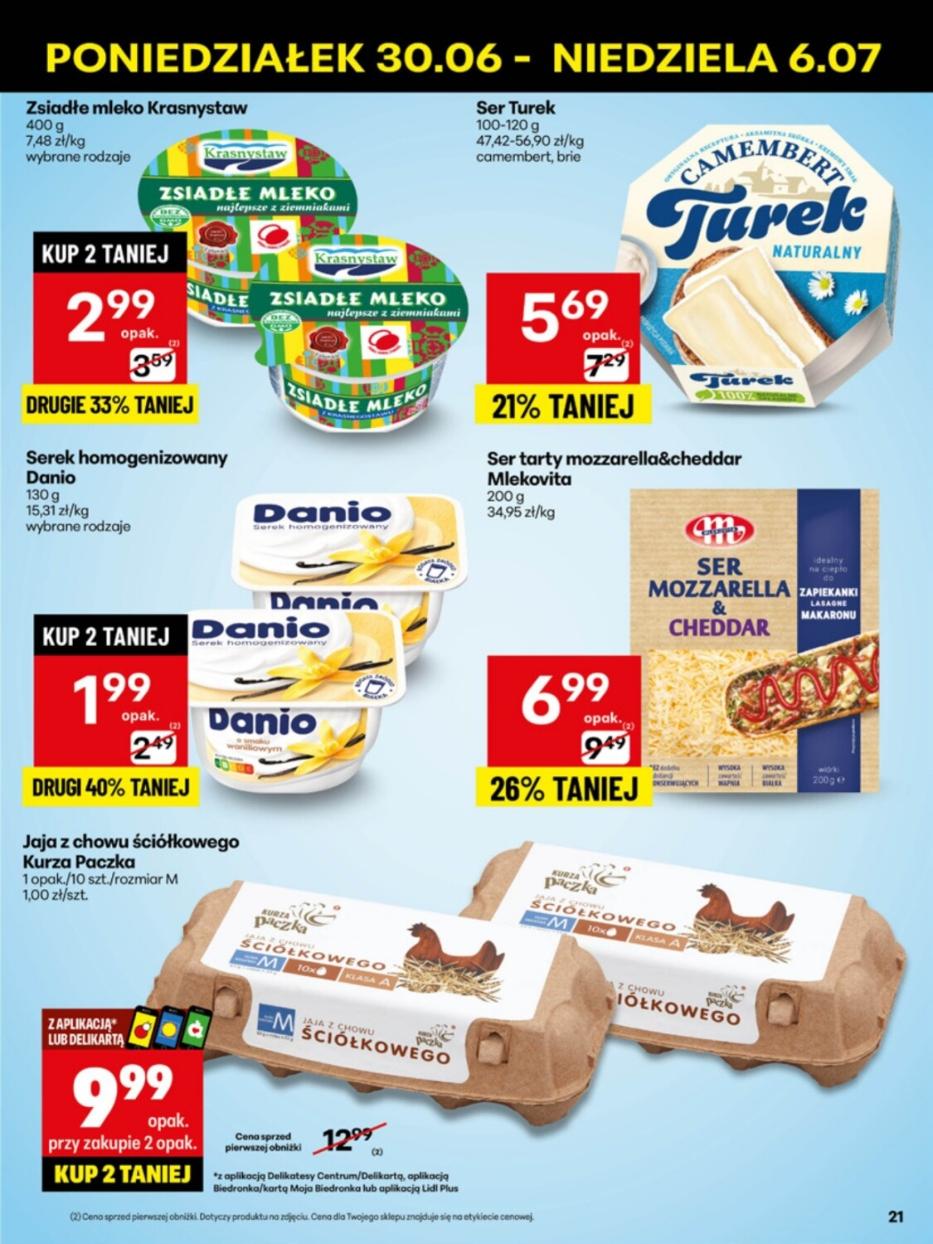 Gazetka promocyjna Delikatesy Centrum str. 21