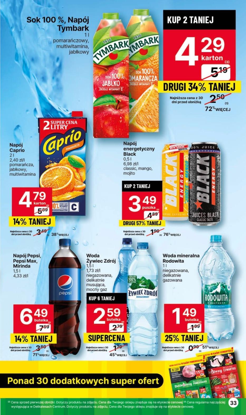 Gazetka promocyjna Delikatesy Centrum str. 33