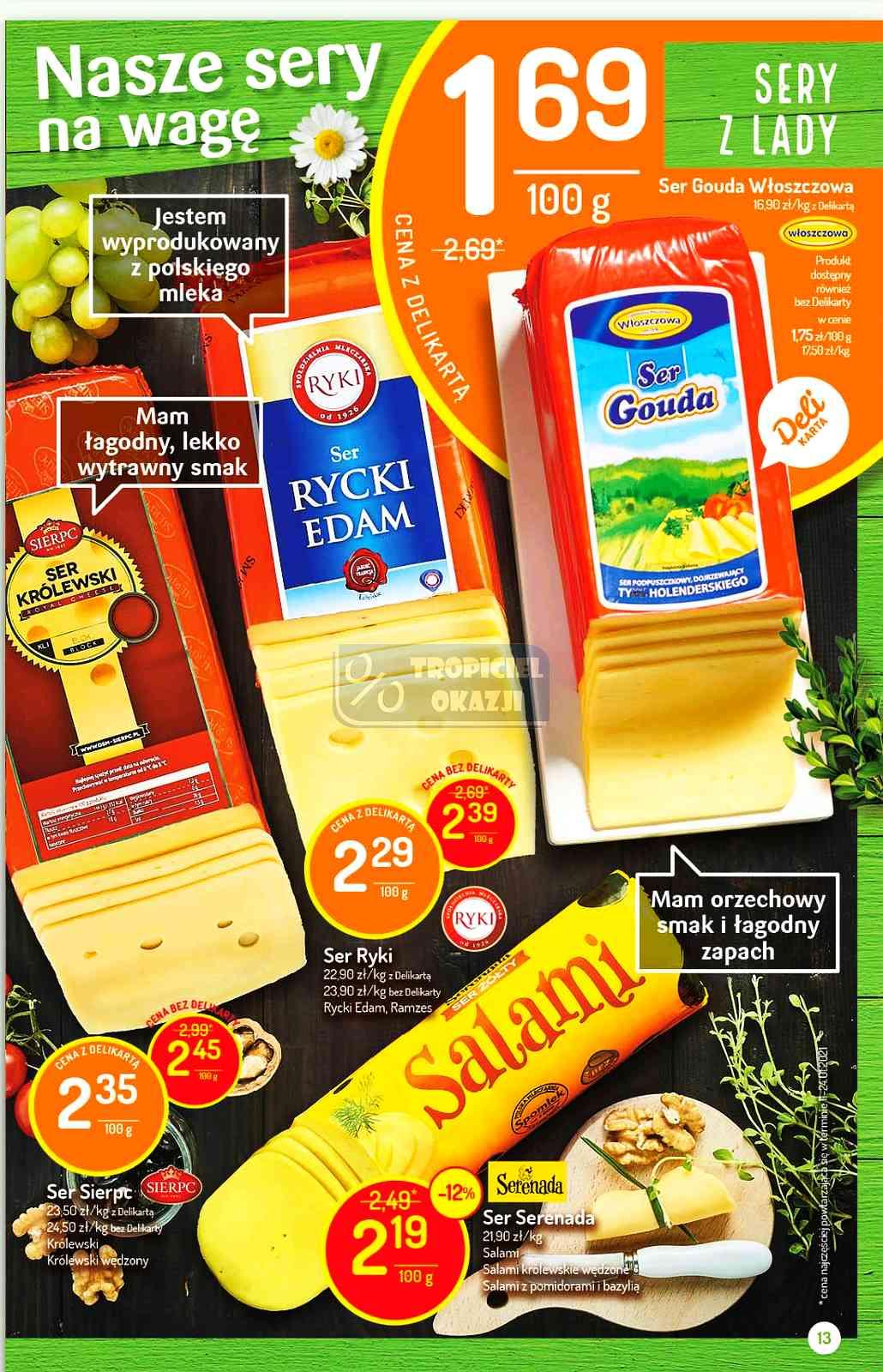 Gazetka promocyjna Delikatesy Centrum str. 13