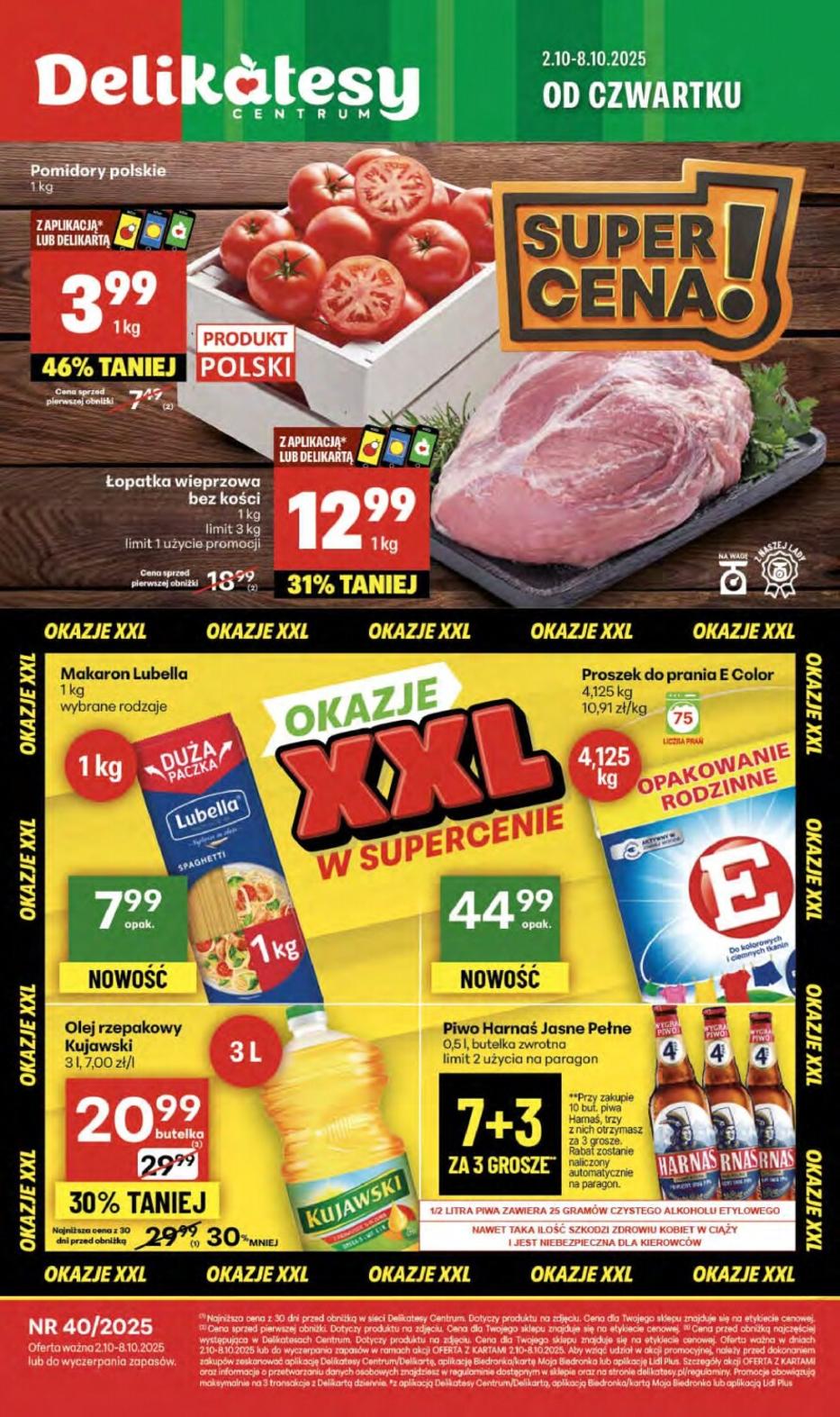 Gazetka promocyjna Delikatesy Centrum str. 1