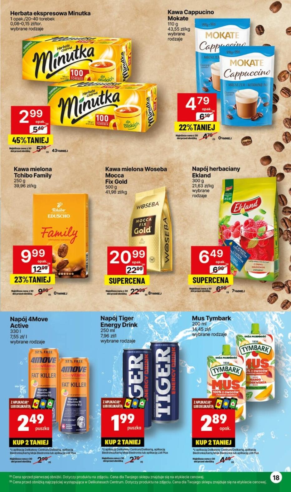 Gazetka promocyjna Delikatesy Centrum str. 18