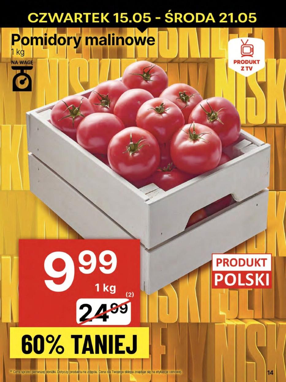 Gazetka promocyjna Delikatesy Centrum str. 14