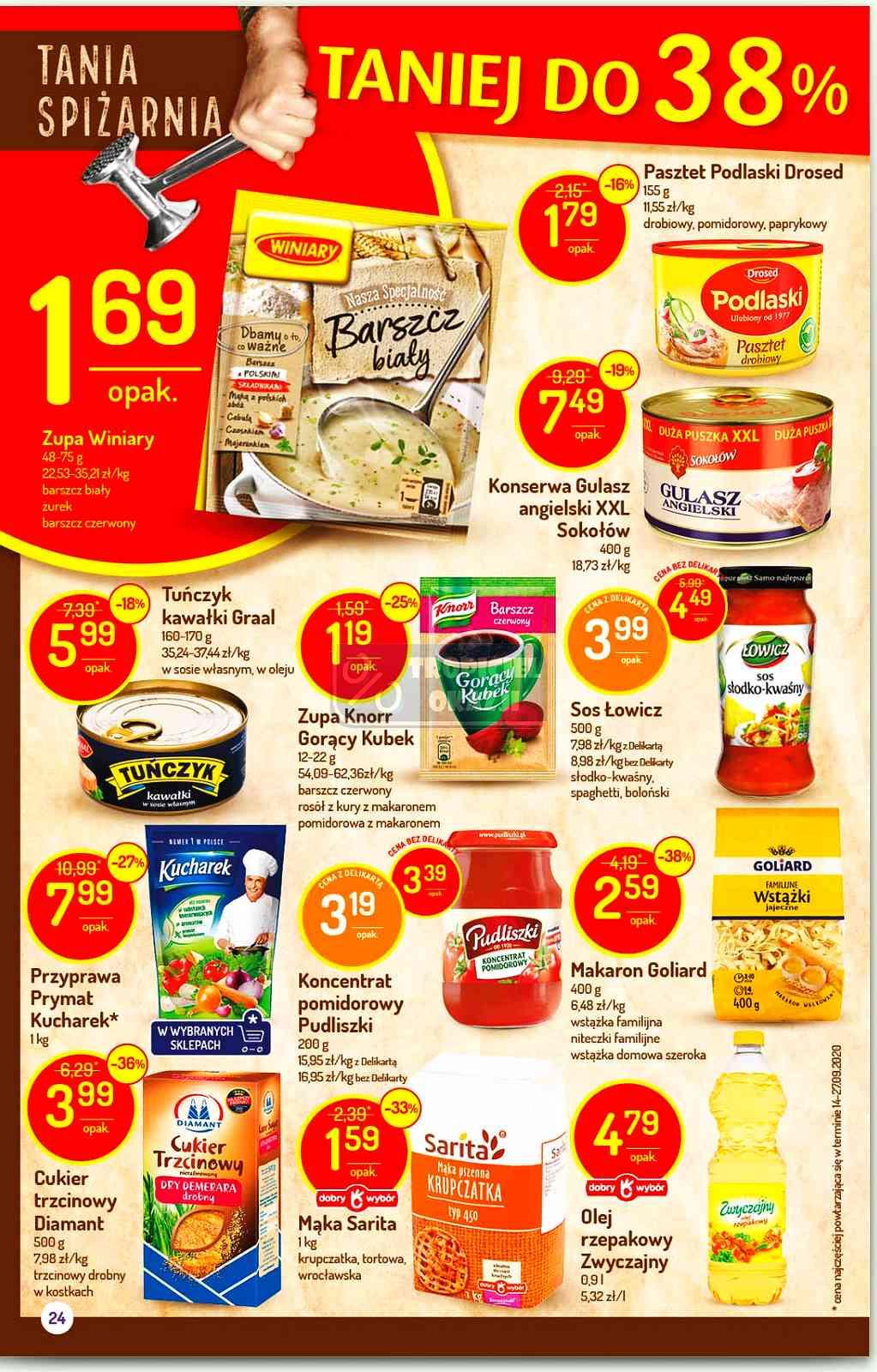 Gazetka promocyjna Delikatesy Centrum str. 24