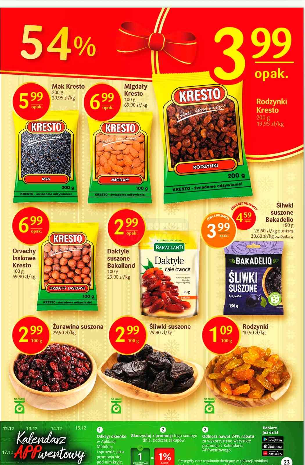 Gazetka promocyjna Delikatesy Centrum str. 23