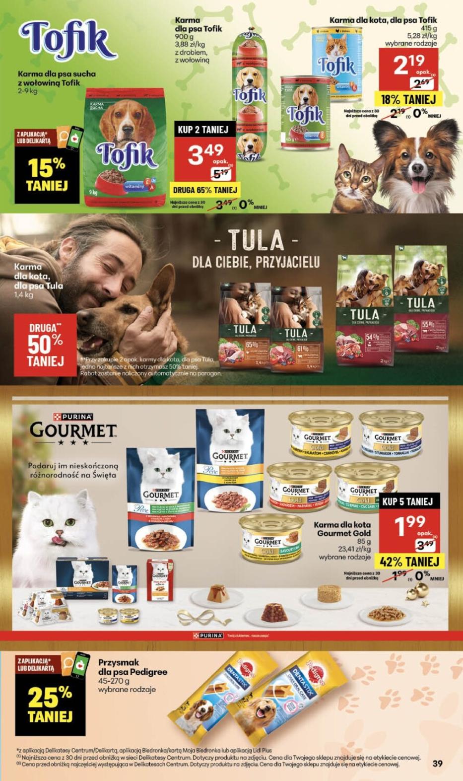 Gazetka promocyjna Delikatesy Centrum str. 39
