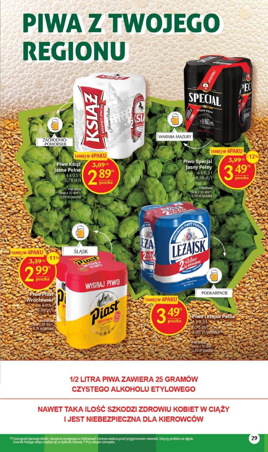 Gazetka promocyjna Delikatesy Centrum str. 29