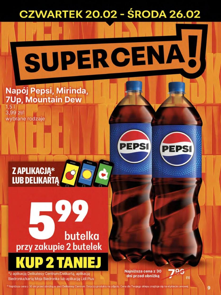 Gazetka promocyjna Delikatesy Centrum str. 9