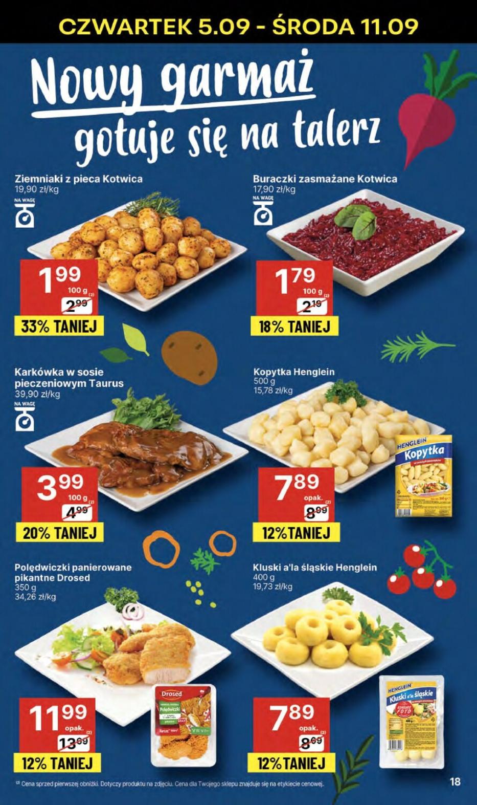 Gazetka promocyjna Delikatesy Centrum str. 18