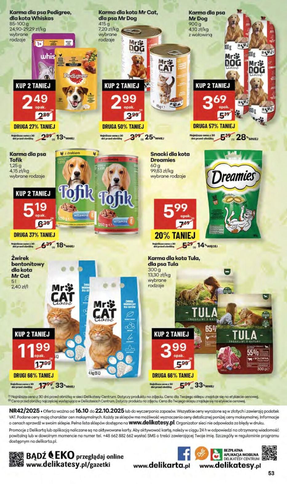 Gazetka promocyjna Delikatesy Centrum str. 53