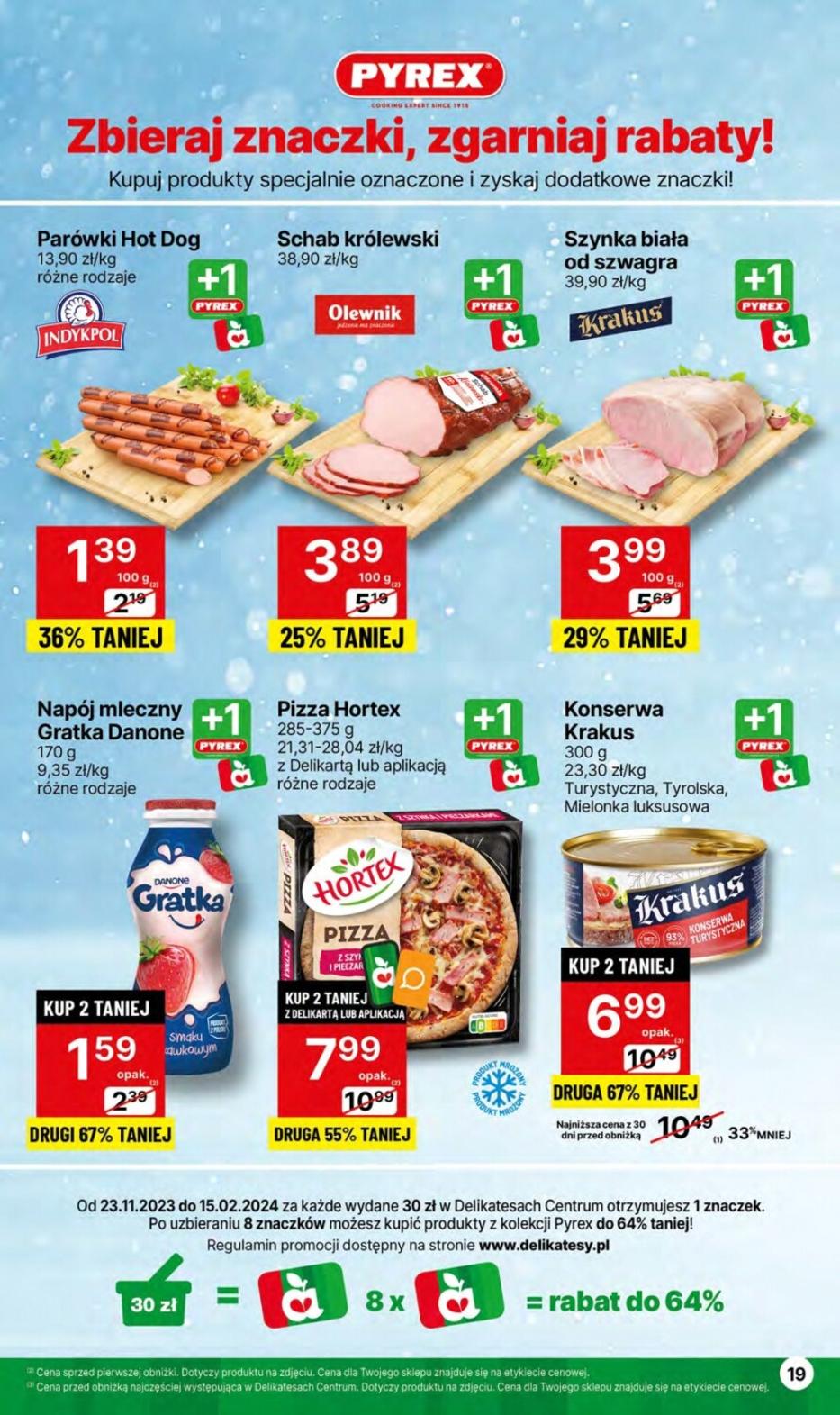 Gazetka promocyjna Delikatesy Centrum str. 19