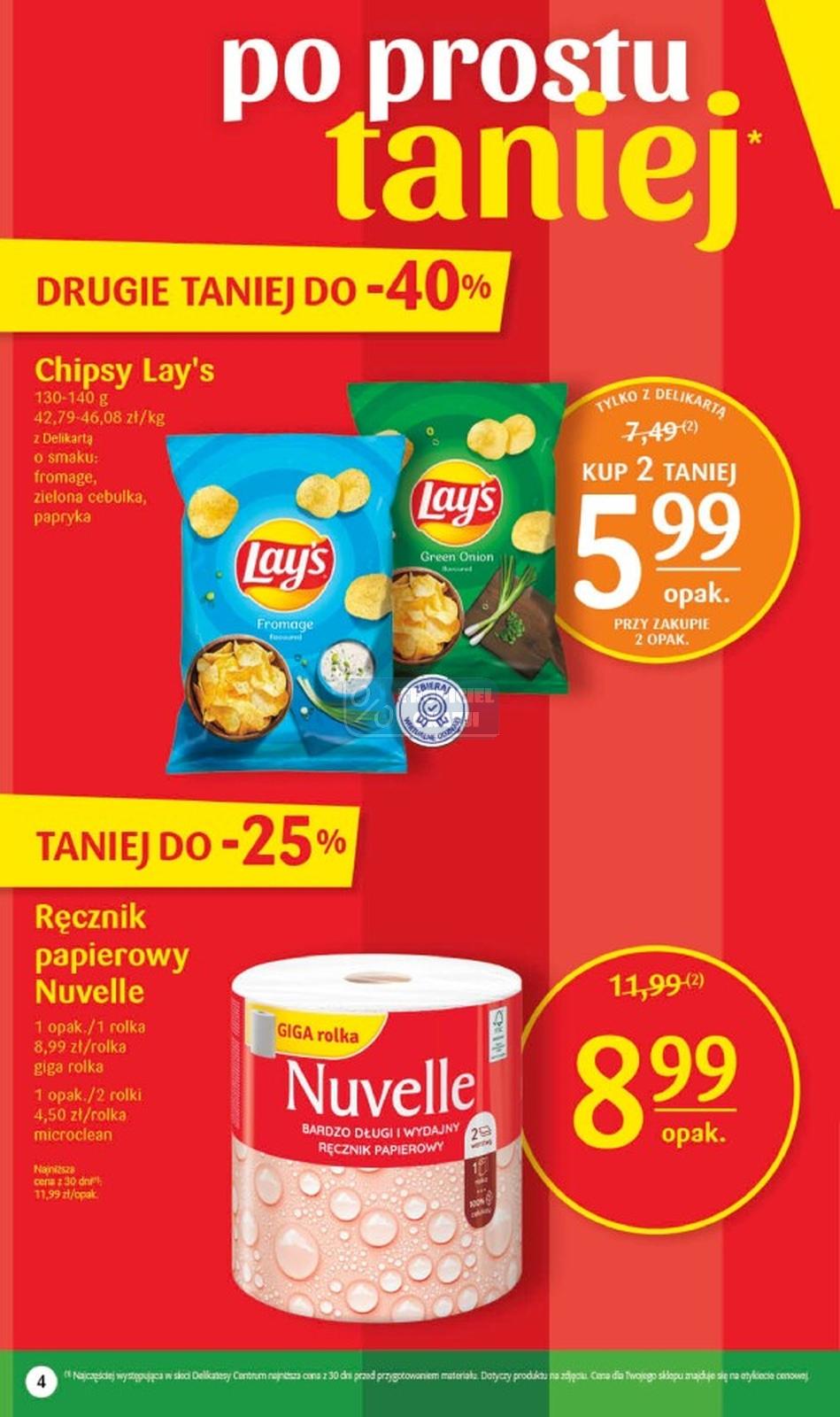 Gazetka promocyjna Delikatesy Centrum str. 4