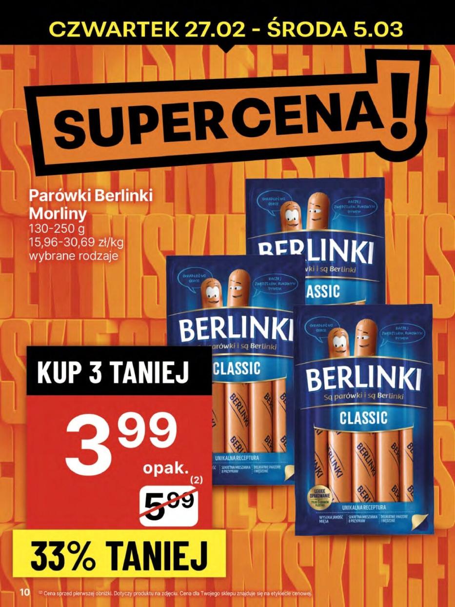 Gazetka promocyjna Delikatesy Centrum str. 10