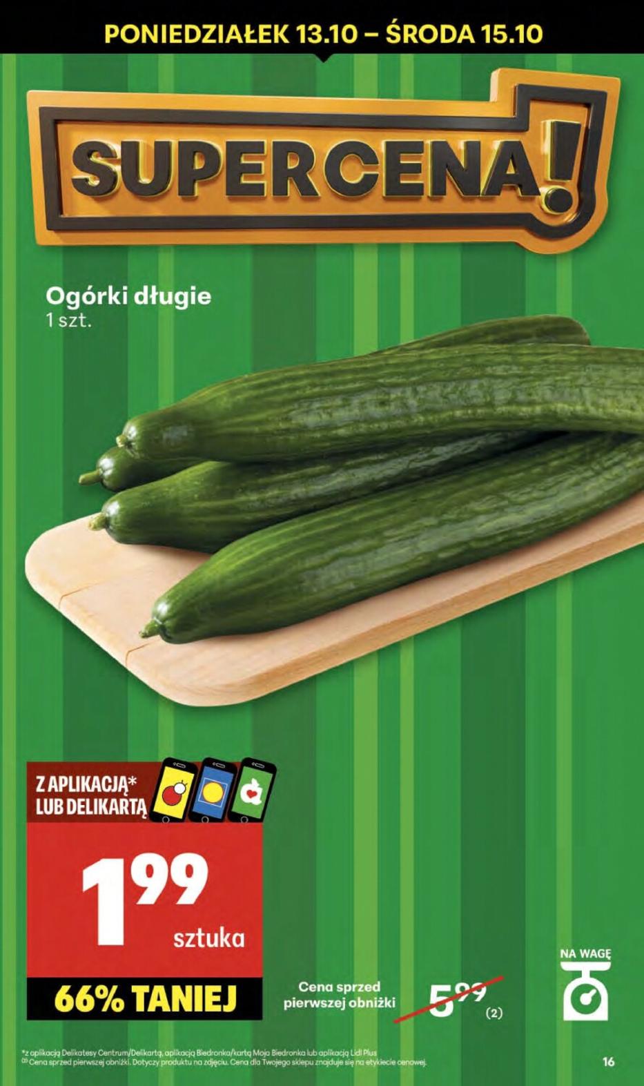 Gazetka promocyjna Delikatesy Centrum str. 16