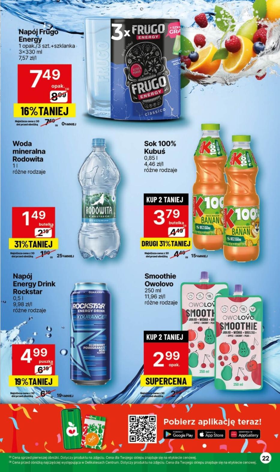 Gazetka promocyjna Delikatesy Centrum str. 22