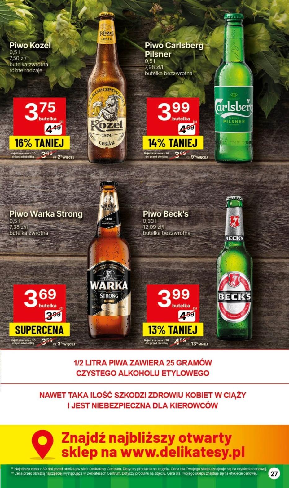 Gazetka promocyjna Delikatesy Centrum str. 27