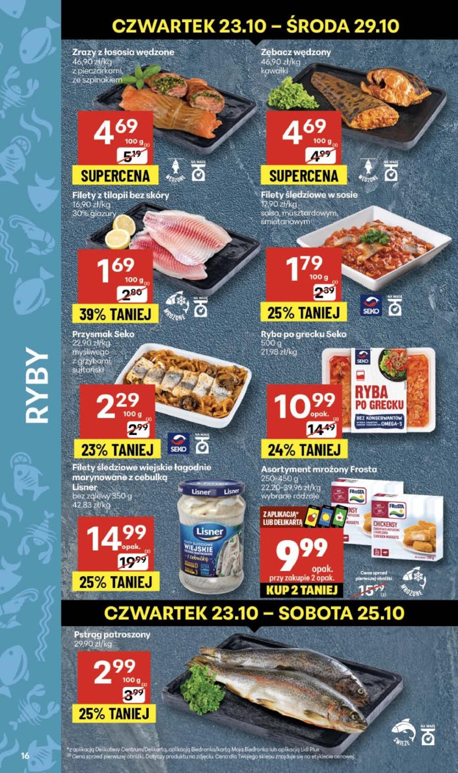 Gazetka promocyjna Delikatesy Centrum str. 16