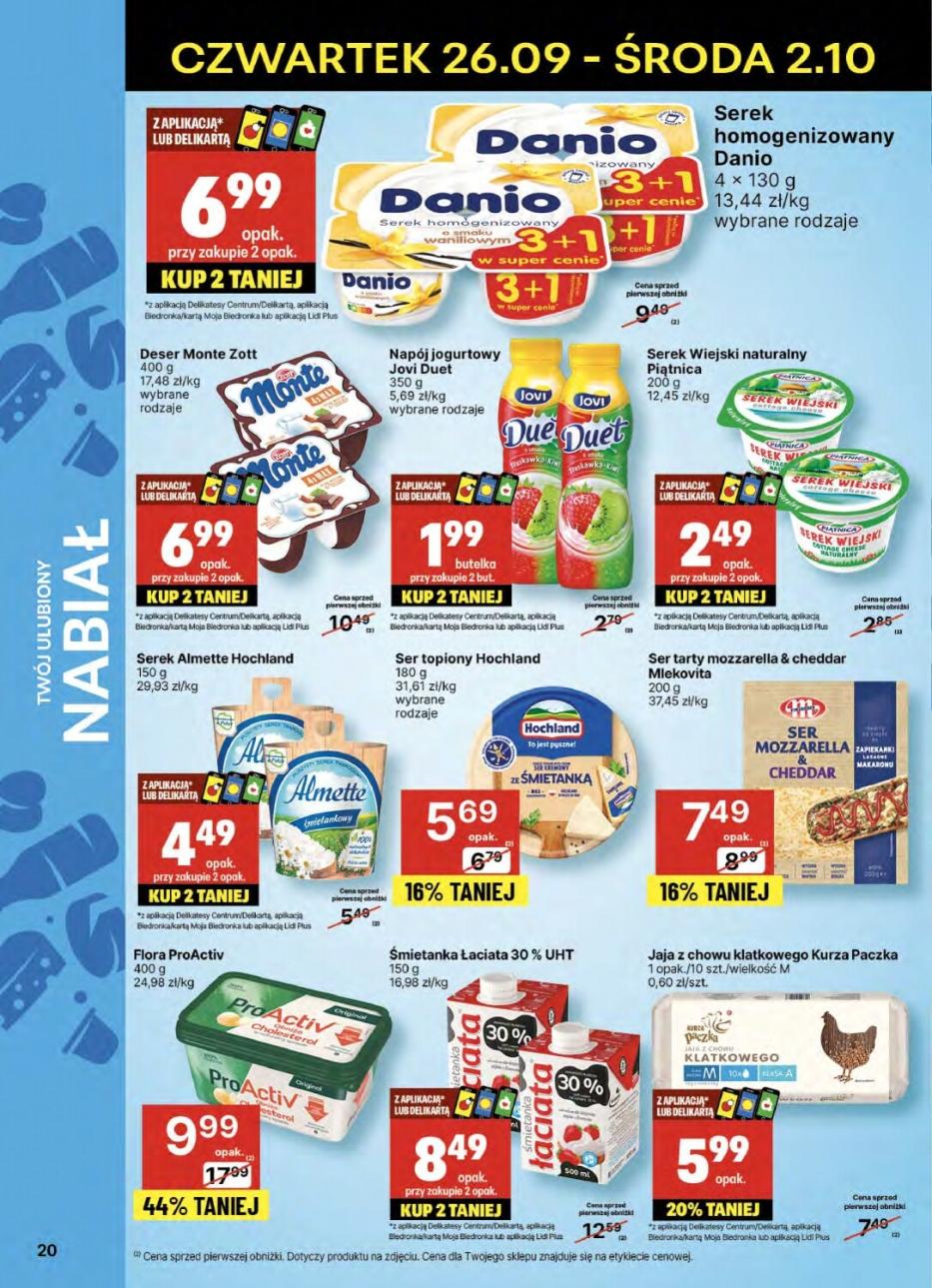 Gazetka promocyjna Delikatesy Centrum str. 20
