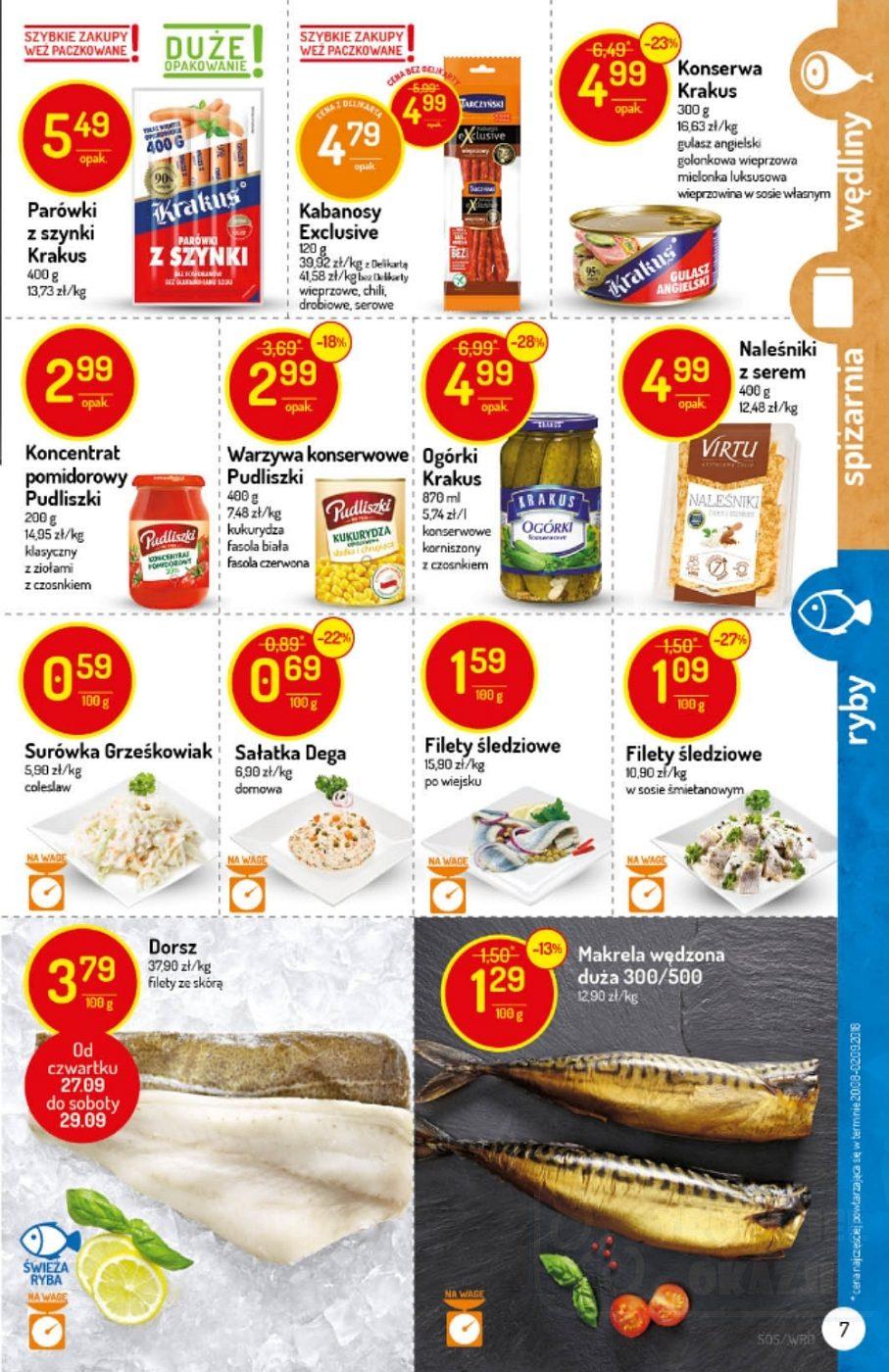 Gazetka promocyjna Delikatesy Centrum str. 7