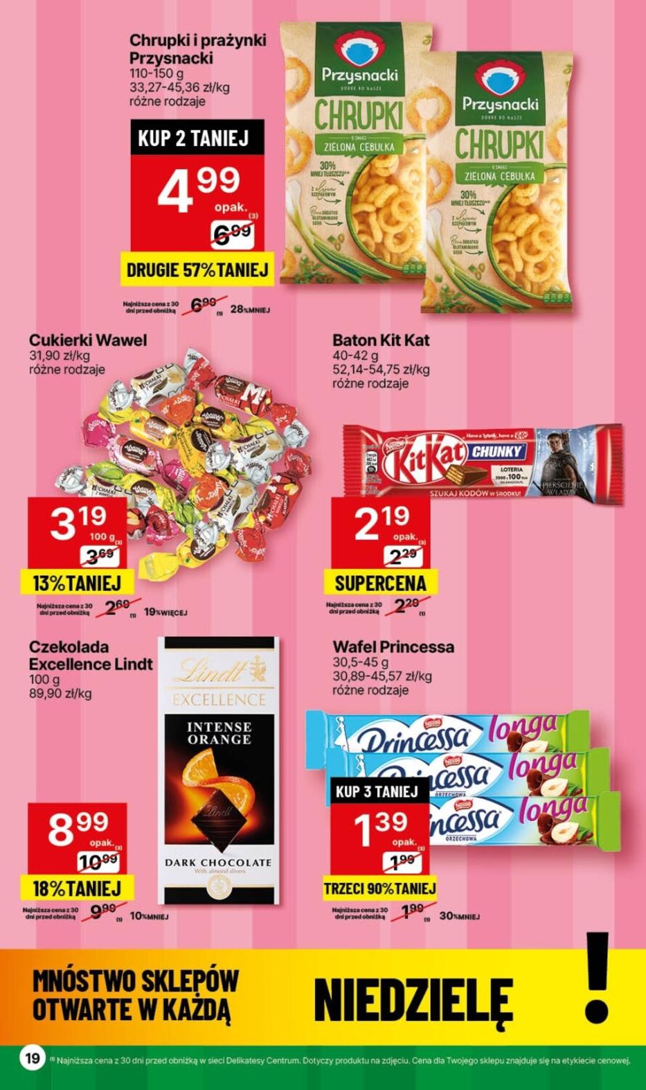 Gazetka promocyjna Delikatesy Centrum str. 19