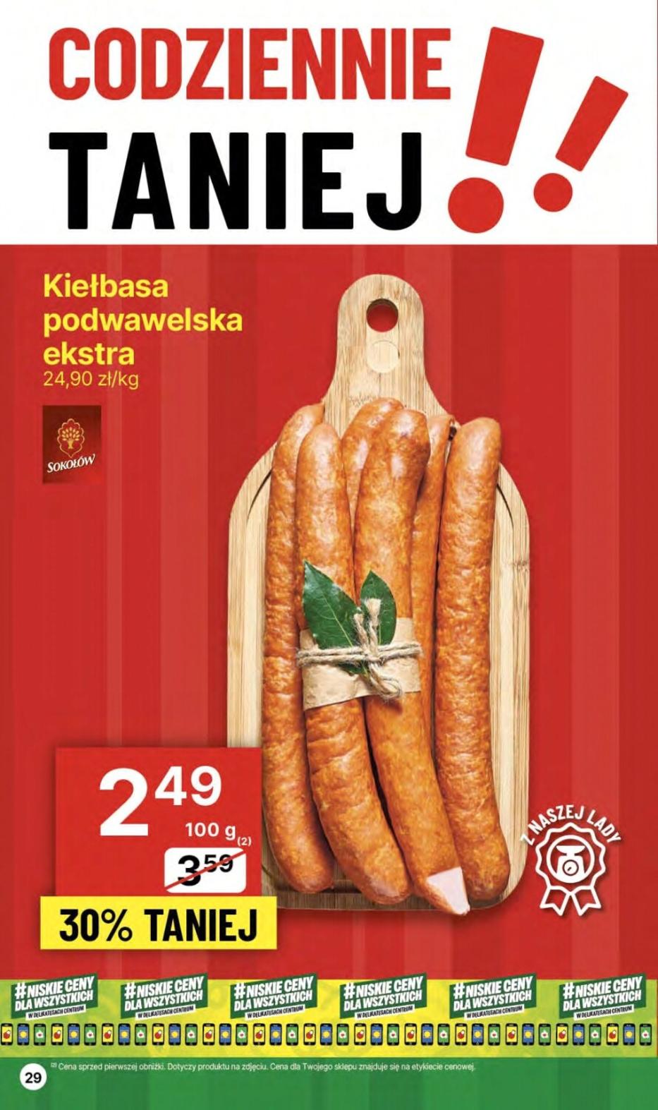 Gazetka promocyjna Delikatesy Centrum str. 29