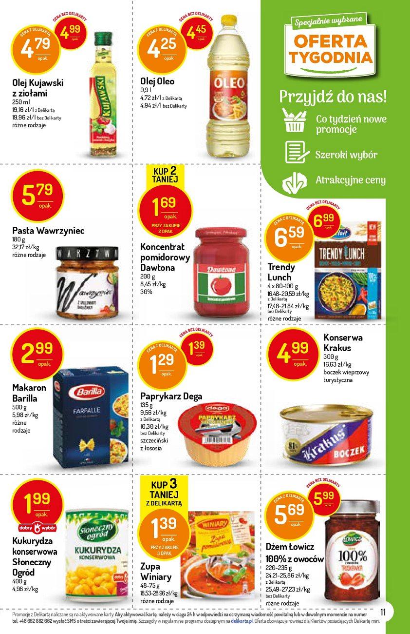 Gazetka promocyjna Delikatesy Centrum str. 11