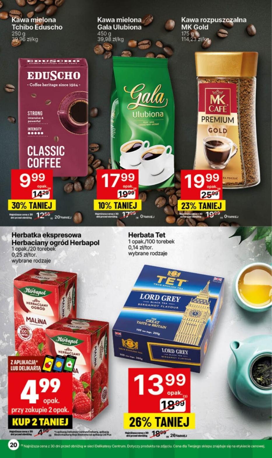 Gazetka promocyjna Delikatesy Centrum str. 20