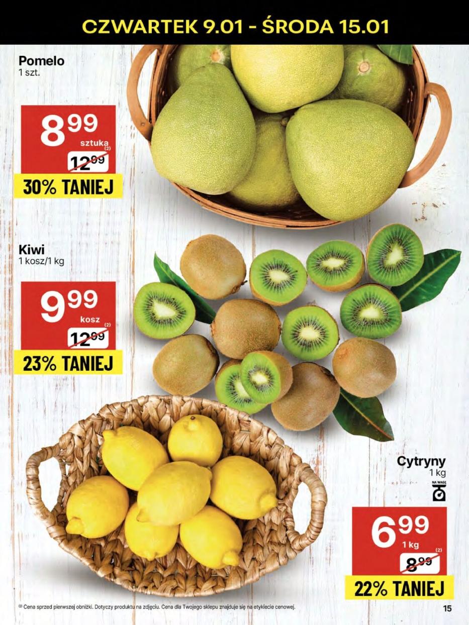 Gazetka promocyjna Delikatesy Centrum str. 15