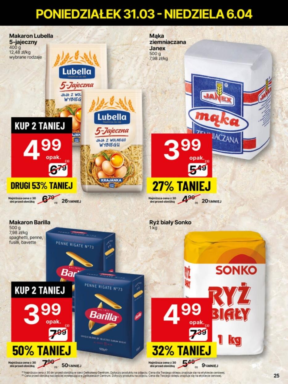 Gazetka promocyjna Delikatesy Centrum str. 25